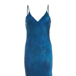 NWT - SVNR SILK DRESS - Hand-dyed Inigo
